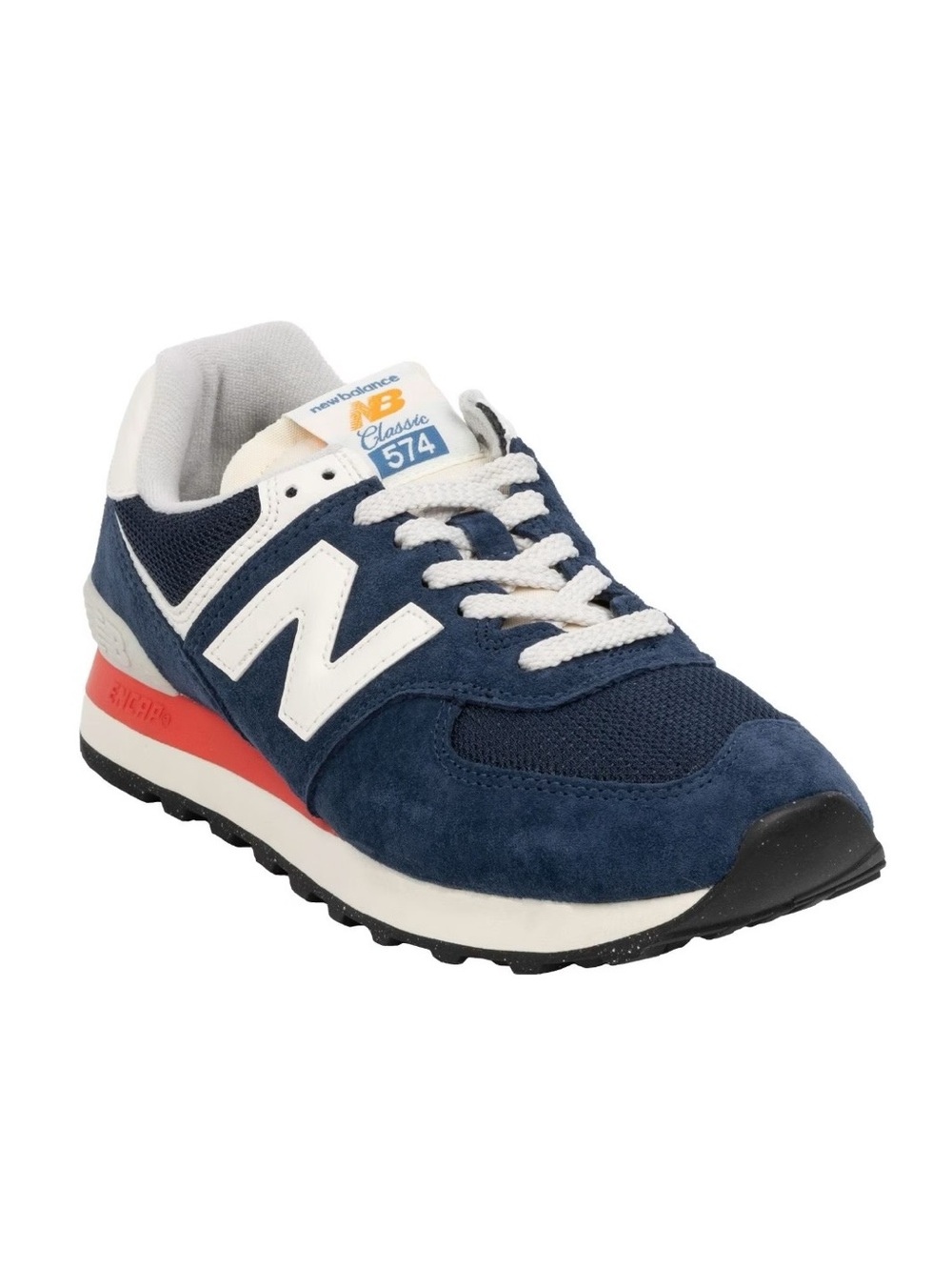 New Balance || Boys 574 Sneakers in Blast Navy Blue Red 1